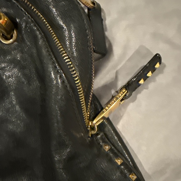 Marc Jacobs Paradise Rio Satchel Lambskin Leather Studded - Picture 4 of 6